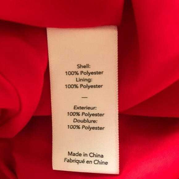 Likely Leilani Asymmetrical Chiffon Red Gown 2 - Picture 11 of 11